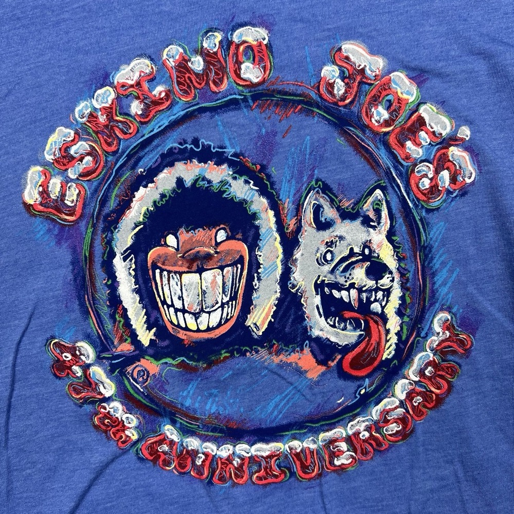 NWT Eskimo Joe's 47th Anniversary Youth Large 14-16 Double Sided Graphic T-Shirt